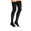 JOBST Opaque Compression Stockings, 30-40 mmHg, Thigh High, Silicone Dot Band, Open Toe - Choose Your Size & Color view 3