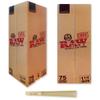 RAW Rolling Paper Classic 1-1/4 Size Cones | 75 Cones view 1
