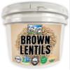 Palouse Brand Certified Glyphosate Residue Free Brown Lentils | 25 LBS | Food Storage Bucket | Non-GMO | Grown on Our Family Farm | Bulk view 1