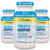 HEAL-N-SOOTHE Joint Supplement  Proteolytic Enzymes Formula with Bromelain, Papain, Boswellia, Turmeric & Ginger  Joint Mobility, Muscle Flexibility, Healthy Circulation Wellness - 90 Count (3 Pack) view 1