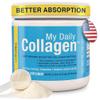 Premium Collagen Peptides Type 1 & 3 Collagen Powder - Hydrolyzed Bovine with Protein & Vitamin C  Unflavored Powdered Peptides Protein for Men and Women Joint & Cartilage Health  30 Servings view 1
