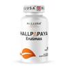 Hallusa Natural HallPapaya Papaya Enzyme Complex - 60 Tablets - Enzyme Formula with Papaya and Bromelain for Digestive Support and Stomach Wellness view 1