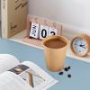 SIUQ 400 Pack 8 oz Kraft Paper Cups, Unbleached Disposable Paper Coffee Cups, Thickened Hot/Cold Beverage Drinking Cup for Party, Home, Cafes, Bistros, Businesses (Brown) view 4