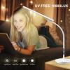 Sozapooty Light Therapy Lamp,10000 Lux Happy Therapy Light, Floor Sun Therapy Lamp with Remote & Touch Control & Adjustable Gooseneck for Reading/Office/Home view 3