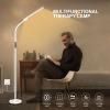 Sozapooty Light Therapy Lamp,10000 Lux Happy Therapy Light, Floor Sun Therapy Lamp with Remote & Touch Control & Adjustable Gooseneck for Reading/Office/Home view 4