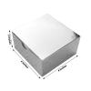 Efavormart 100pcs of 4x4x2 Silver Cake Box for Candy Treat Gift Wrap Box Party Favor Boxes for Bridal Shower Wedding Party view 3