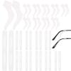 Angoily Cushion Glasses Behind Ear 20 Pairs Heart Glasses Ear Grip Comfortable Silicone Eyeglass Retainers view 1