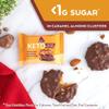 Atkins Caramel Almond Clusters, Gluten Free, High in Fiber, 1g Sugar, 2g Net Carb, Keto Friendly, 20 Count view 4