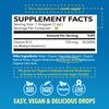 USDA Organic Vitamin B12 Liquid Drops - Methylcobalamin for Enhanced Energy and Nervous System Support - 30 Servings - Highly Bioavailable for Absorption - Non-GMO, Vegan, Strawberry Flavor, 1 Fl Oz view 2
