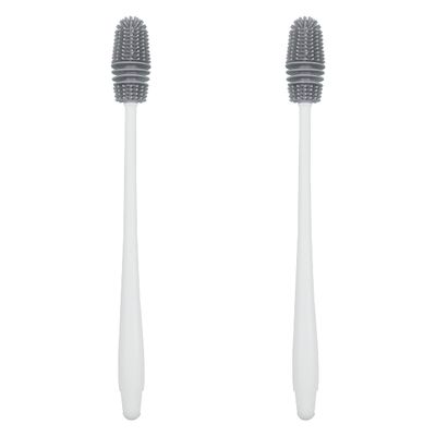 PHYEX 2 Packs Long Handle Bottle Brushes, Water Bottle Cleaner for Washing Narrow Neck/Mouth Bottle