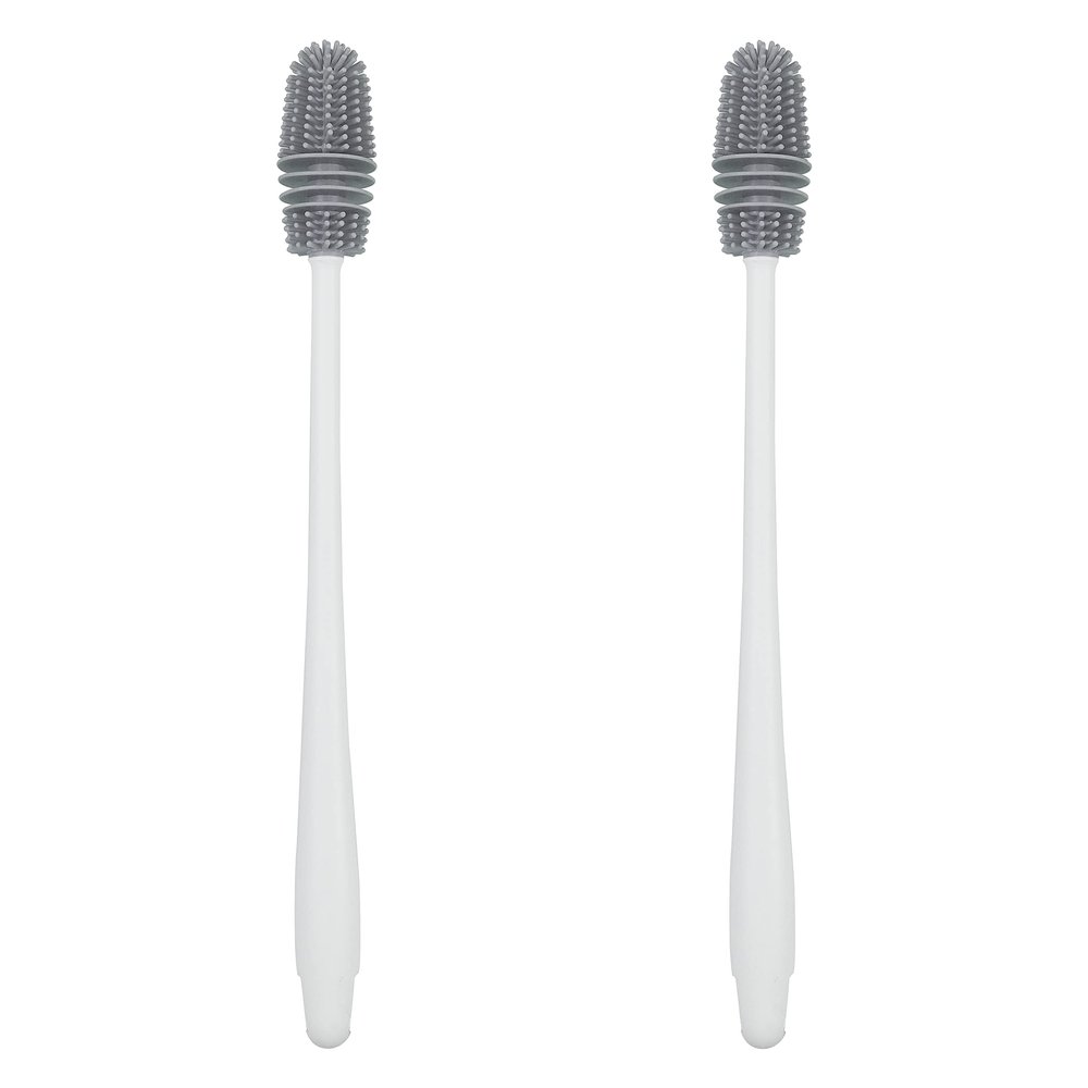 PHYEX 2 Packs Long Handle Bottle Brushes, Water Bottle Cleaner for Washing Narrow Neck/Mouth Bottle