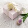 Efavormart 100 Pack | 4"x4"x2" Blush/Rose Gold Cake Cupcake Party Favor Gift Boxes view 2