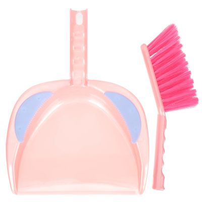 1 Set Desktop Cleaning Supplies Mini Cleaning Broom Convenient Mini Broom Portable Cleaning Brush with Dustpan Multi-Function Small Hand Brush Tabletop Dust Pan
