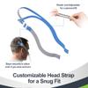 MEDICOLOR Nose Pillow with Headgear for P10 - Nasal Pillow Small with Headgear Replacement Kit Supplies for P10 Series - Great-Value & Fully Adjustable, Frame Not Included view 3