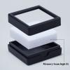 BENECREAT 24PCS Black Gemstone Display Box Jewelry Box Container with Clear Top Lids 1.5x1.5x0.6 for Gems, Jewelry, Crystal Diamond Accessories Display view 4