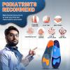 RooRuns Heavy Duty Arch Support Plantar Fasciitis Insoles for Men and Women, Orthotic Inserts Shoe Insoles for Flat Feet, Heel Spurs, High Arches, OverPronation, Metatarsalgia, Foot Pain Relief, XS view 3