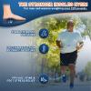 RooRuns Heavy Duty Arch Support Plantar Fasciitis Insoles for Men and Women, Orthotic Inserts Shoe Insoles for Flat Feet, Heel Spurs, High Arches, OverPronation, Metatarsalgia, Foot Pain Relief, XS view 4