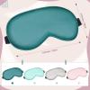 Bbto 4 Pcs Silk Sleep Eye Masks Smooth Soft Satin Eye Covers with Adjustable Strap Blindfold for Sleeping Blocking Out Lights Travel Relaxation(Multicolor) view 2