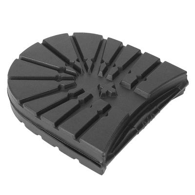 Anti Slip Shoe Soles, Rubber Soles Shoes Repair Accessories, can Relieve Foot Pain When Walking and Provide Comfort (Black Heel)