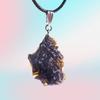 RICHRAIN Moldavite Necklace - Real Gemstone Crystal Stone for Spiritual Healing, Chakra Alignment & Energy Meditation view 2