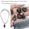 RICHRAIN Moldavite Necklace - Real Gemstone Crystal Stone for Spiritual Healing, Chakra Alignment & Energy Meditation view 3