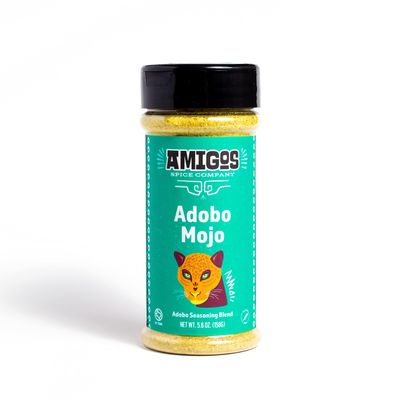 Amigos Spice Company Adobo Mojo, Premium Adobo Seasoning Blend, All purpose seasoning (1 jar) 5.6oz