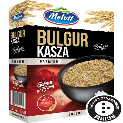 400 G BULGUR PREMIUM MELVIT - BOX OF 6 UNITS