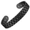 Earth Therapy Pure Copper Magnetic Black Gear Cuff Bracelet - Adjustable Unisex Sport Band with Ultra Strength Magnets view 1