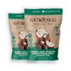 Naturanic Brazilian Dark Chocolate Covered Freeze-Dried Coconut Snack, Zero Carb, Keto Friendly, No Sugar, All Natural, Organic, Vegan - Pack of 2 view 1