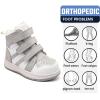 Orthopedic Shoes for Kids and Toddlers,Arch and Ankle Support Boots for Girls & Boys to Correct Foot Problems,Anti-Slip Soles view 2