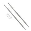 Melleco 2 pcs 7" Long Heavy Duty Tonsil Stone Remover Pick Tonsillolith Stone extracting Tool Stainless Steel Oral Cleaner Get Rid of Bad Breath +10 Silicone Caps view 3