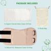 DEROWN Castor Oil Pack Wrap, Less Mess, Organic Cotton & Waterproof PUL, Reusable Massage Pack Kit with Anti Leak Design view 2