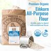 Grand Teton Ancient Grains - 100% Organic All-Purpose Einkorn Flour, Einkorn Flour Organic & Non-GMO, Einkorn Flour, Rich in Vitamins & Minerals, Unbleached Einkorn Grain Flour, 20 lbs view 2