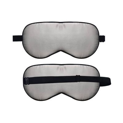 FIDDAA Natural Silk Sleep Mask Soft Eye Mask Adjustable Strap Blindfold Eyeshade Smooth Sleeping Mask Comfortable Sleep Eye Cover (Color : B)