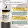 TRACKLEMENTS - Strong Horseradish Cream Sauce - Condiments for Recipes, Perfect for Prime Ribs, Roasted Beef Sandwich, and Smoked Trout, Eel & Fish - Gluten Free, Vegetarian - 4.94oz Jar - Pack of 2 view 3