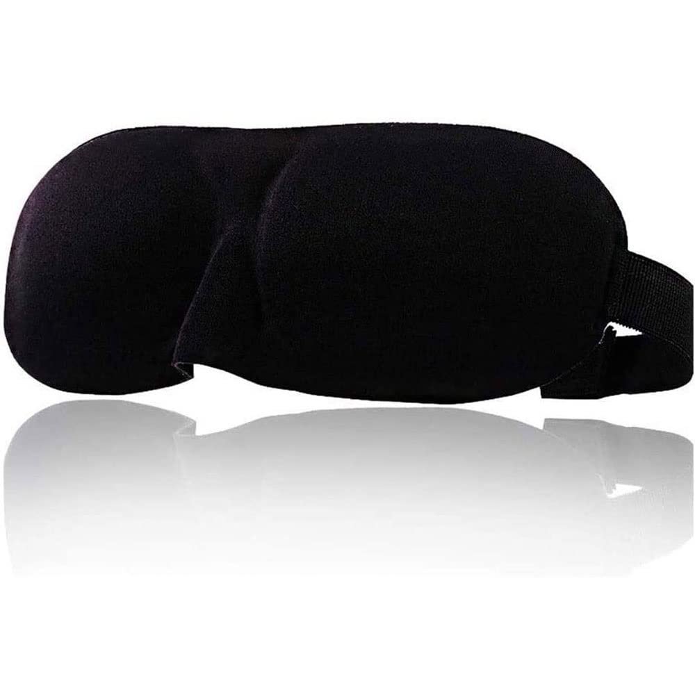 FIDDAA Sleep Mask for Back and Side Sleeper,Block Out Light, Eye Mask Sleeping of 3D Night Bindfold, Ultralight Travel Eye Cover