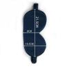 FIDDAA Sleep Mask Silk Eye Cover Soft Satin Blindfold Elastic Strap Night Eyeshade Travel Nap for Women Men (Color : C) view 2
