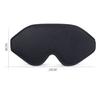 FIDDAA 3D Shading Breathable Sleep Eye Mask Blindfold Eyeshade Sleeping Mask Eye Patch Office Eye Mask Sleeping Aid Block Out Light (Color : Pink) view 2