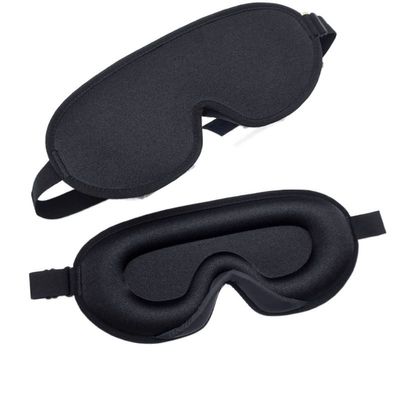FIDDAA Sleep Eye Mask, 3D Contoured Eye Sleep Mask for Men Women,Adjustable Strap, Soft Comfort Eye Shade for Sleep Travel Yoga Nap