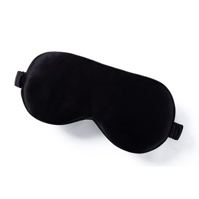 FIDDAA Sleep Mask Silk Eye Cover Soft Satin Blindfold Elastic Strap Night Eyeshade Travel Nap for Women Men (Color : F)