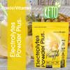 PowderVitamin Electrolytes Powder Plus (100 Servings) Orange Pineapple Electrolyte Powder Zero Calorie, Keto, 0 Sugar, No Maltodextrin,1000mg Potassium,120mg Calcium,120mg Magnesium, Hydration Powder view 2