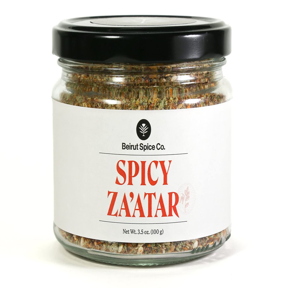 Beirut Spice Co. Premium Spicy Za'atar Blend - 0 Additives, Preservatives, Or Oils - 3.5 Oz