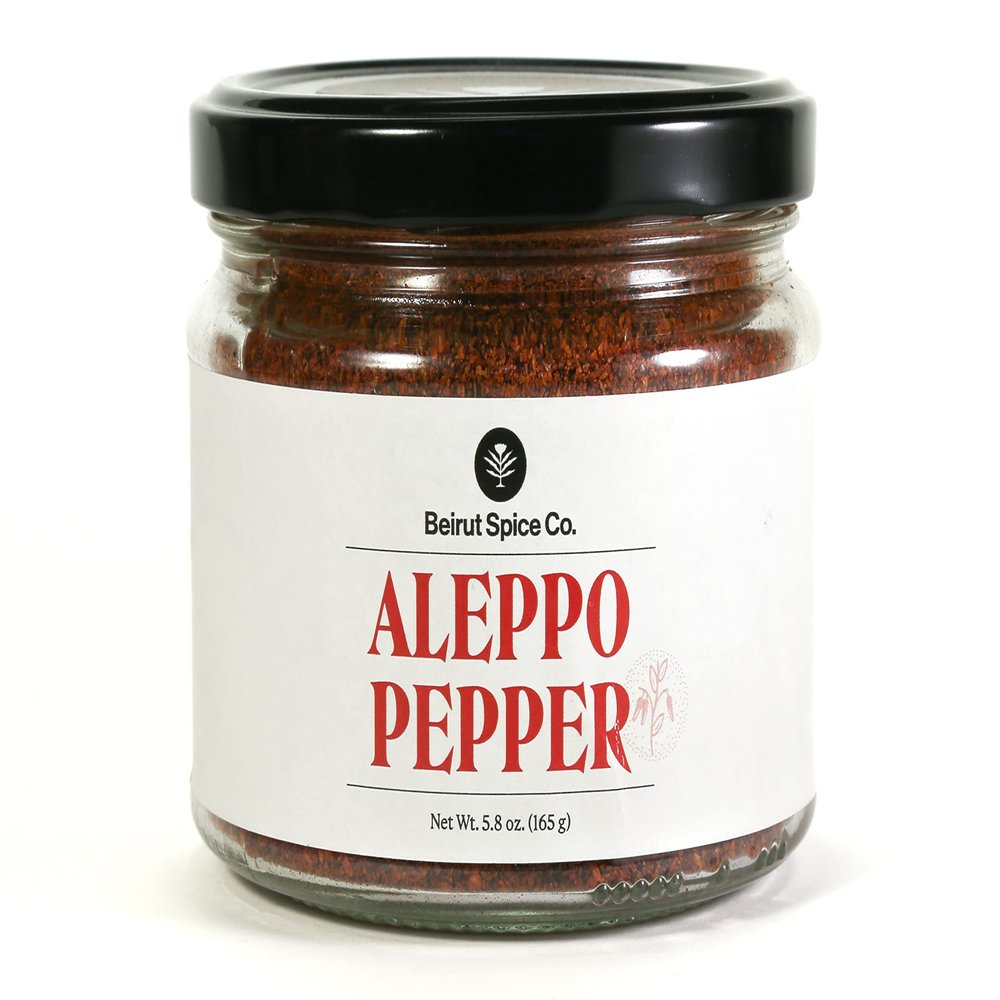 Beirut Spice Co. Pure Aleppo Pepper Flakes - No Preservatives, Salt, Or Oil - 4.2 Oz