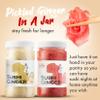 Fusion Select 3 Packs Pink Sushi Ginger - Natural Sliced Gari, Pickled Ginger for Sushi - No MSG, Non-GMO - Spicy, Sour, Sweet & Salty Taste Notes - Side Dish For Sashimi, Sushi Ingredients - 12oz view 3