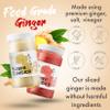 Fusion Select 3 Packs Pink Sushi Ginger - Natural Sliced Gari, Pickled Ginger for Sushi - No MSG, Non-GMO - Spicy, Sour, Sweet & Salty Taste Notes - Side Dish For Sashimi, Sushi Ingredients - 12oz view 4