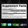 Vitabod Benfotiamine 600mg  180 Vegetarian Capsules  Fat-Soluble Vitamin B1 Supplement view 2