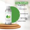 PUROLEO Bergamot Essential Oil 8 Fl Oz/236 ML (Packed in Canada) Pure and Natural for Aromatherapy, Skin and Hair Care - Therapeutic Grade Oil for Relaxation view 2