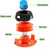 Replacement New String Trimmer Head M10*1.25 for Brush Cutter view 2