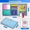 Assistex Fidget Blanket for Adults with Dementia  Sensory Toys for Alzheimers Patients, Activity Mat for Seniors with Dementia, Busy Blanket with Sensory Toys for Elderly, with Guide Book view 3