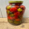 B&G San-Del Whole Cherry Peppers Hot, 1 Gallon view 2